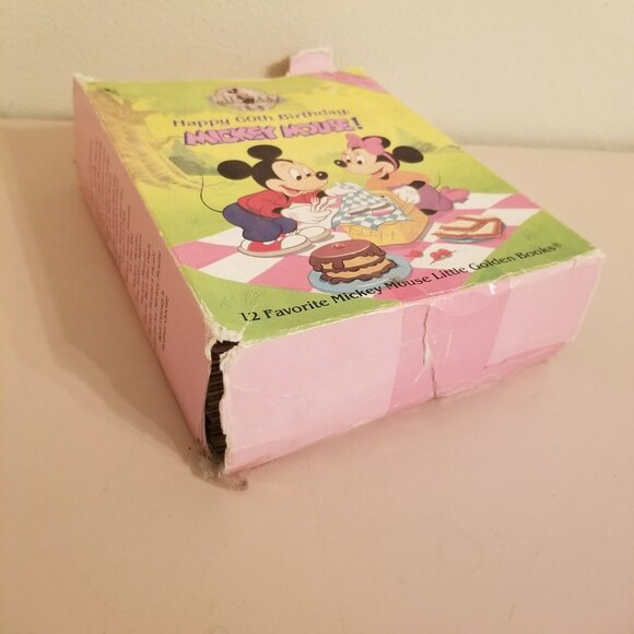 Happy 60th Birthday Mickey Mouse 11 Little Golden Book Lot - Picture 4 of 6